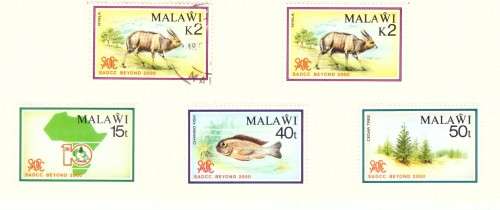 Malawi Scott #570-573 .Full set  MH . 1990