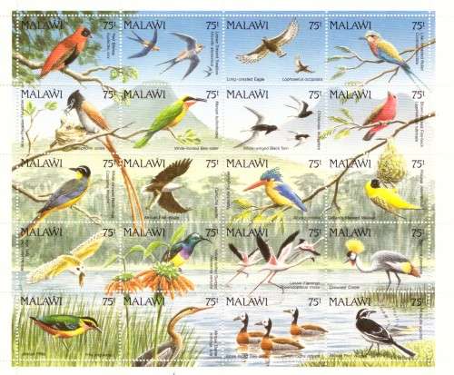 Malawi  1992 . Scott # 598.. Souvenir sheet.