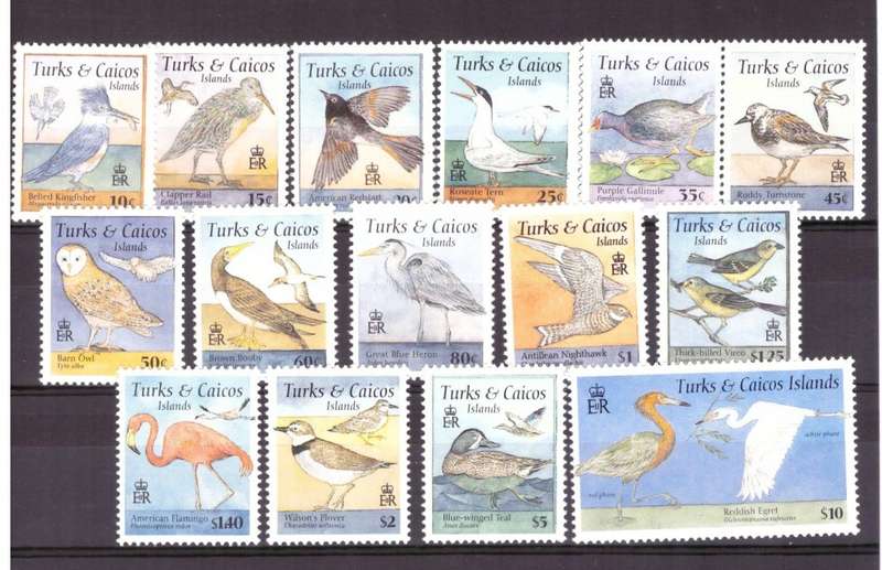 Turcs&Caicos Islands Scott #1153-1166.Full set  MNH  1995