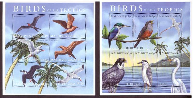 Maldives.2000 issue Scott #2469-2477. MNH.