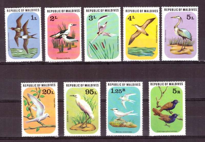 Repablic of Maldives.1977issue Scott #691-700. MNH.