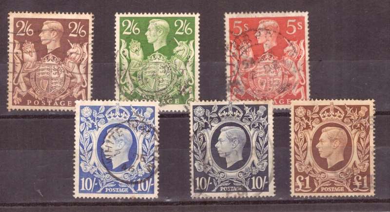 GB 1939  George VI set mixt condition.