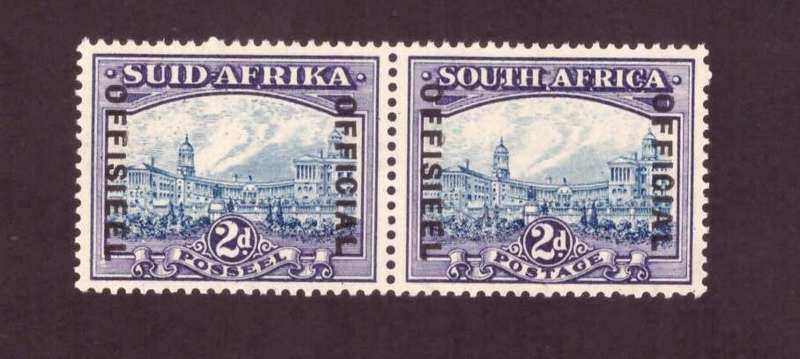 1935-51 UNION  of South Africa. OFFICIAL SACC#28.  MNH
