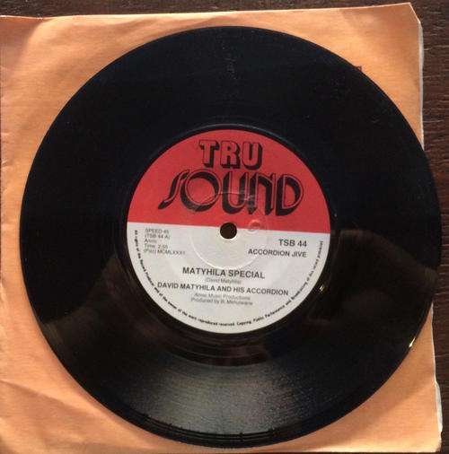 Matyhila Special - David Matyhila And His Accordion 7" Single