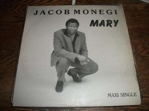 Jacob Monegi - Mary - South African 12" - 1985