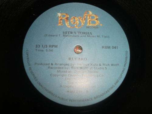 Rufaro SA 12"