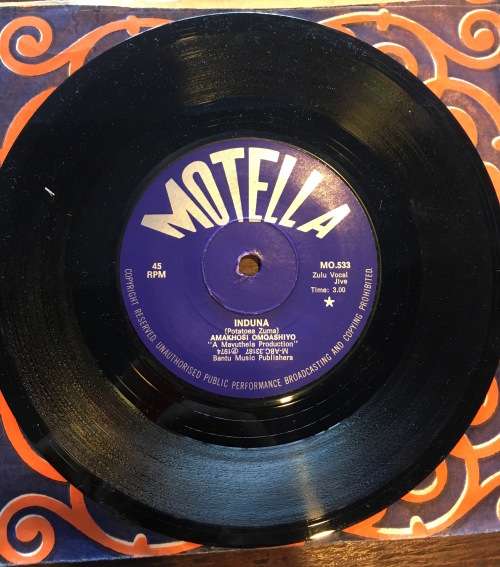 Amakhosi Omqahiyo - Induna South African Soul 7" Single