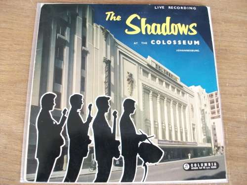 The Shadows - At The Colosseum Johannesburg (7" EP) (1961)