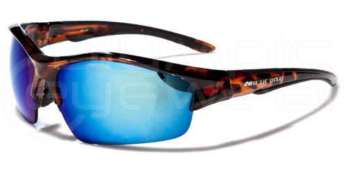 CHEAPEST POSTAGE - Arctic Blue Anti Glare BlueTech Lens Sport Sunglasses