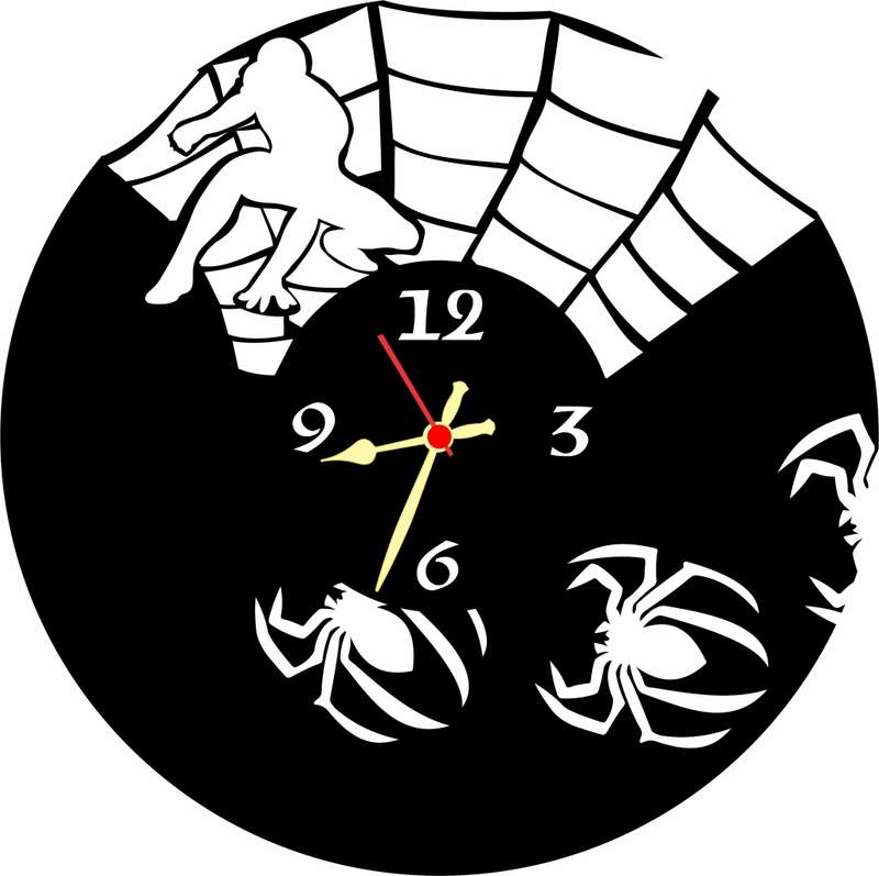 Batman Vinyl LP Wall Clock