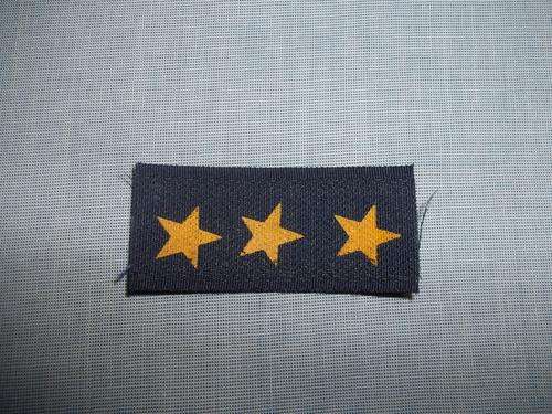 SAAF Captain Rank Insignia For Overall and Flight Suit (Pre 2003)