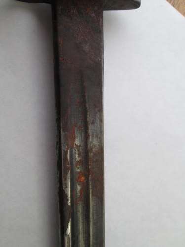1907 SAP Bayonet With Leather Scabbard
