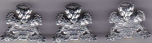 3 x SA Armour Corps Collar Badges