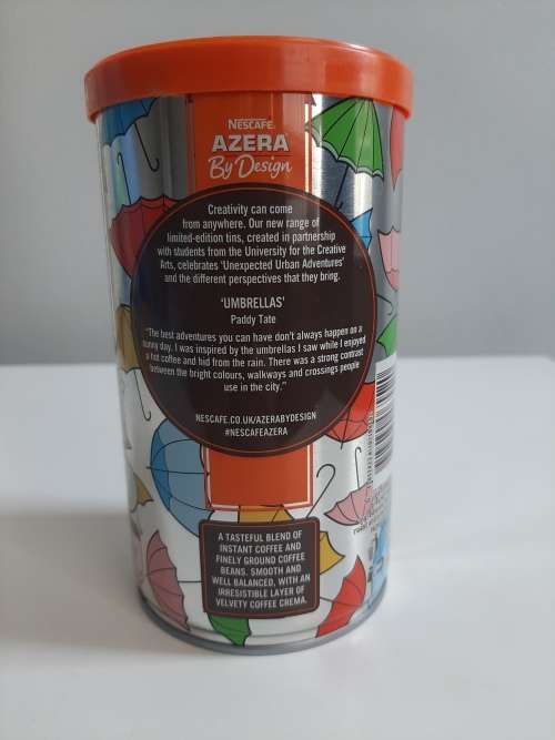 Collectable Coffee Tin - Nescafé Azera By Design 2018 Limited-Edition Tin