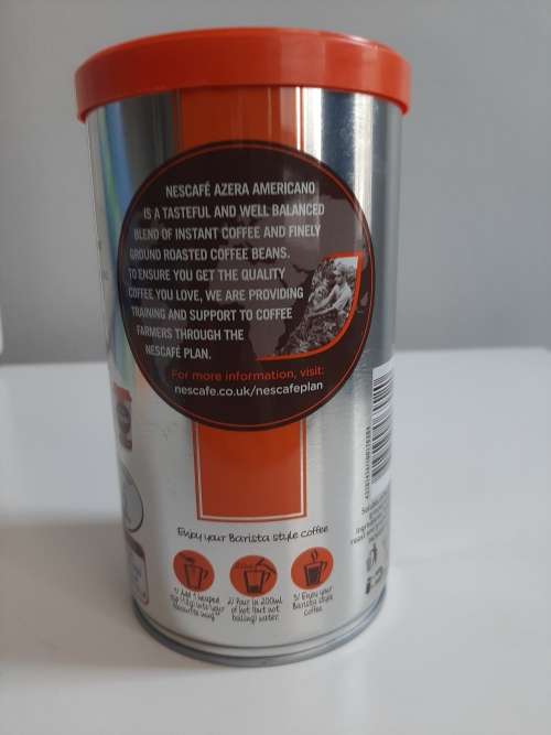 Collectable Coffee Tin - Nescafé Azera