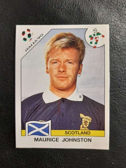 Panini Italia `90 World Cup Sticker #227 - Maurice Johnston