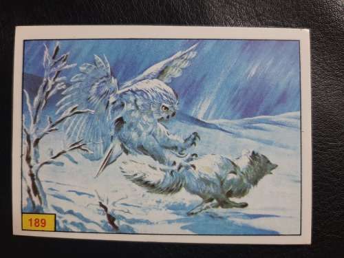Figurine Panini Birds Sticker #189 (1979)
