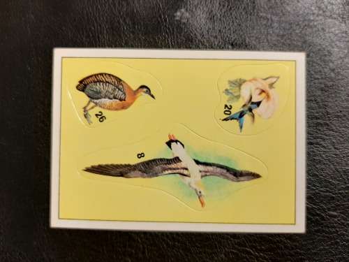 Figurine Panini Birds Sticker #5 (1979)