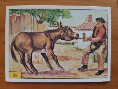 Figurine Panini Mammals Sticker #92 (1978)