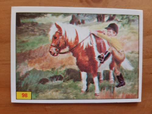 Figurine Panini Mammals Sticker #98 (1978)