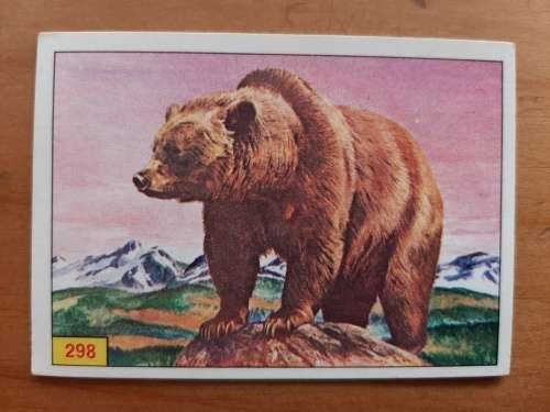 Figurine Panini Mammals Sticker #298 (1978)