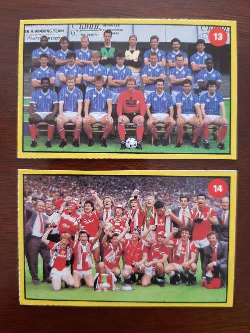 Match Winners Series Cards 11 - 20 (Match Magazine - 1988)