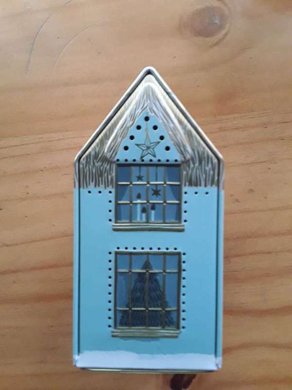 Collectable  Tin - M & S Light Up Village Collection - Light Up Hot Chocolate House