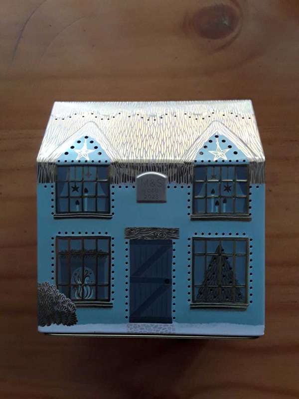 Collectable  Tin - M & S Light Up Village Collection - Light Up Hot Chocolate House