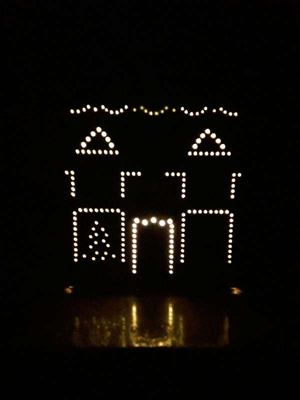 Collectable  Tin - M & S Light Up Village Collection - Light Up Hot Chocolate House