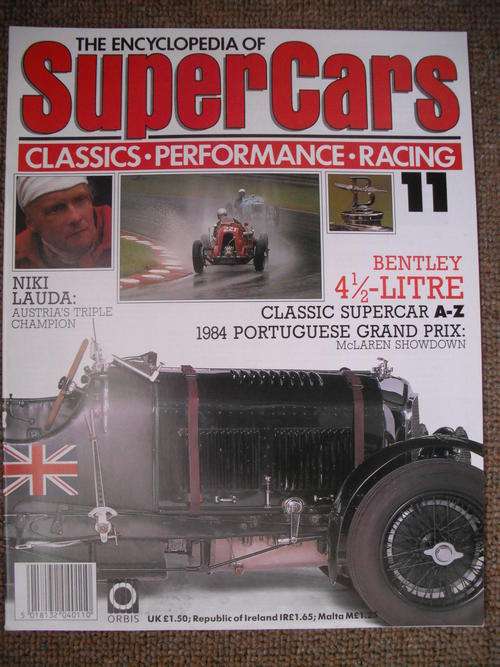 The Encyclopeadia Of SuperCars #11 - Bentley 4.5 Litre