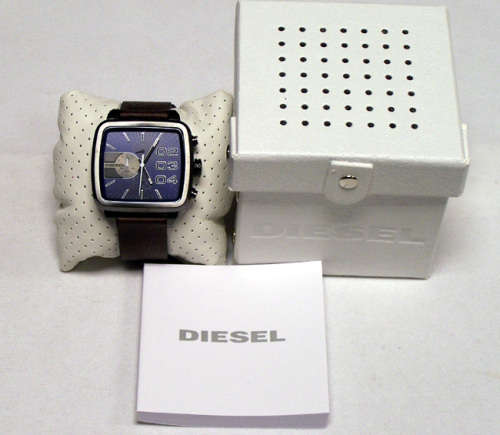 DIEZEL SQUARE DOUBLE DOWN DZ4302 -CHRONOGRAPH - MUST HAVE WATCH