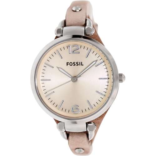 FOSSIL LADIES ES2830 GEORGIA  BONE LEATHER QUARTZ  WATCH **GREAT LOOKER** - IN STOCK