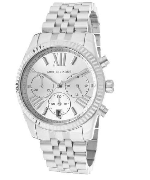 MICHAEL KORS MK5555 LEXINGTON CHRONOGRAPH **STUNNING**