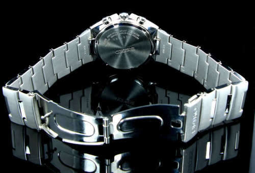 Seiko Chronograph Watch -SND079  Sporty *** Great Authentic Seiko Watch*** Looker***