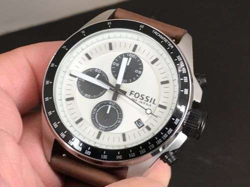 FOSSIL MENS  DECKER CH2882  CHRONOGRAPH  WATCH **GREAT LOOKER** - IN STOCK