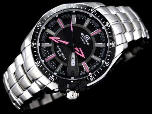 CASIO EDIFICE EF-130D-1A4VDF - STUNNING  BOLD WATCH