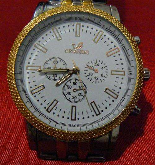 BRAND NEW  ***STUNNING*** ORLANDO  MEN'S  QUARTZ WATCH