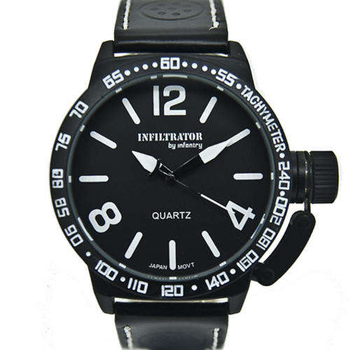 BRAND NEW INFANTRY   MILITARY ISSUE REVIVAL WATCH BOLD IN BLACK