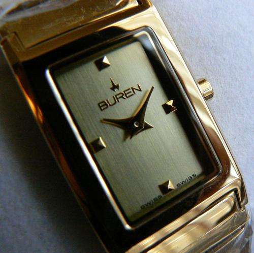 AUTHENTIC ** NEW **  BUREN SWISS MADE LADIES WATCH ** QUALITY ** AND COLLECTABILITY