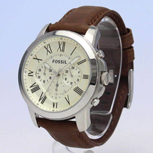 FOSSIL MENS QUALITY CHRONOGRAPH  IN STOCK WITH FOSSIL TIN AND MANUAL/WARRANTY