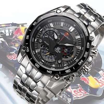 NEW  F1 ***CASIO EDIFICE EF-550RBSP-1AVDF **Standard casio box** Red Bull edition