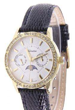 ADRIATICA LADIES MOON PHASE  WATCH ** SWISS MADE** LOCAL WARRANTY