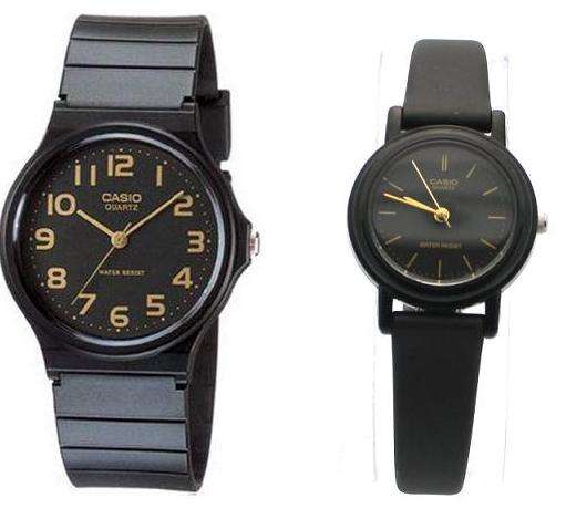 NEW  CASIO HIS AND HERS COMBO ***CASIO MQ24-1B2 AND LQ139E-1A