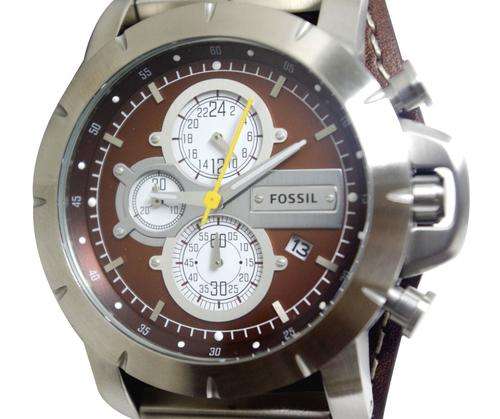 FOSSIL MENS QUALITY JR1157  AUTHENTIC CHRONOGRAPH - MUST HAVE WATCH