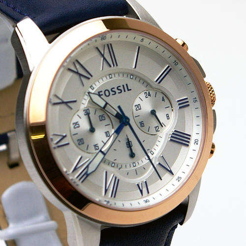 FOSSIL GRANT FS4930  AUTHENTIC LUXURY  CHRONOGRAPH  - IN STOCK WITH FOSSIL TIN AND PAPERS