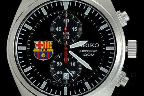 Seiko SNN269P1 Barcelona FC Edition *** Great Authentic Seiko Chronograph Watch*** Scarce***