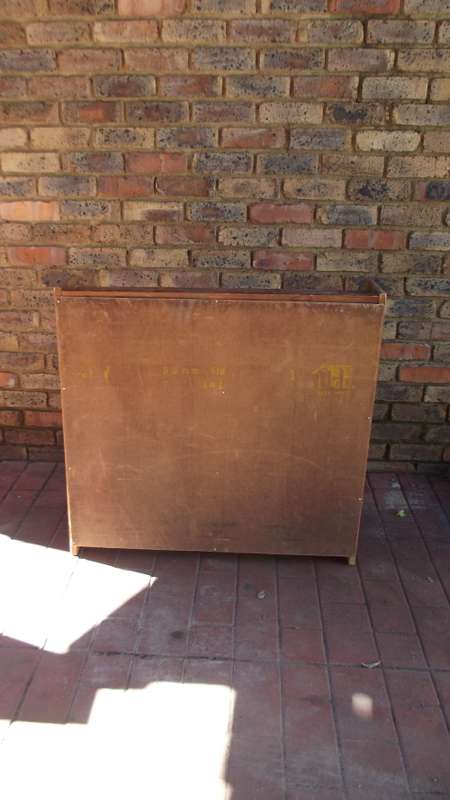 Two old bookcases