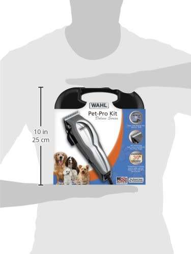 Wahl Clipper Pet-Pro Pet Clipper Dog Grooming Kit for Small/Large Dogs, Thick Coats, Heavy Duty, Cat