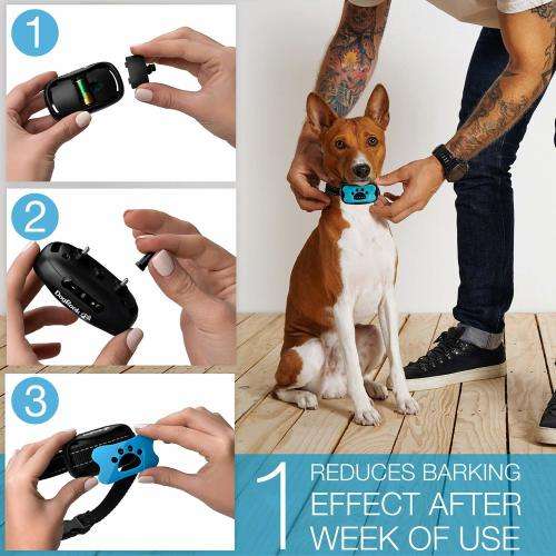 Anti Bark Training Collar - Humane with Vibration No Shock Collar