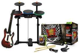Guitar Hero Worriors of Rock & Instruments